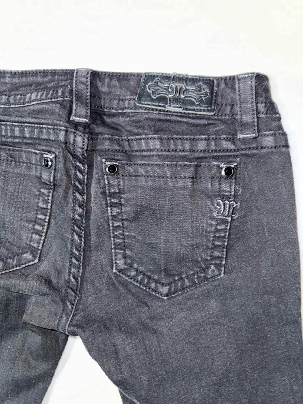 Miss Me Signature Cuffed Skinny Jeans‎ - Picture 6 of 6